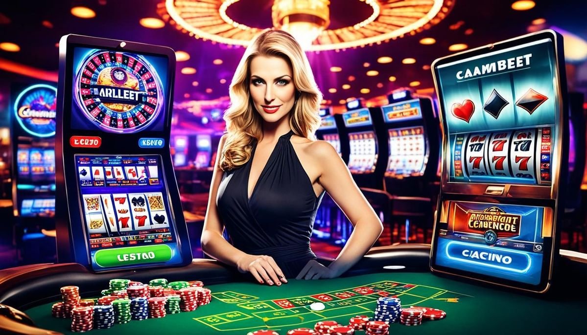 fb777 casino game lobby interface showing slots and table games